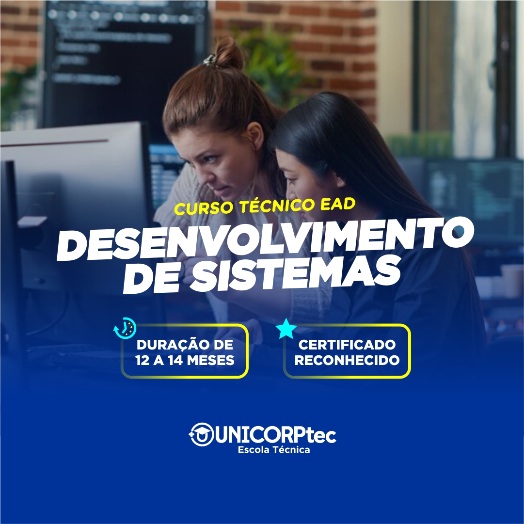 CURSO TÉCNICO EM DESENVOLVIMENTO DE SISTEMAS